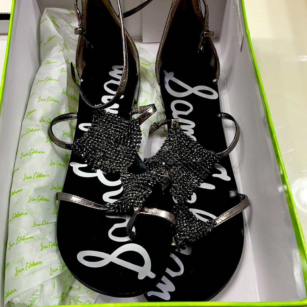 Graphite sandals!